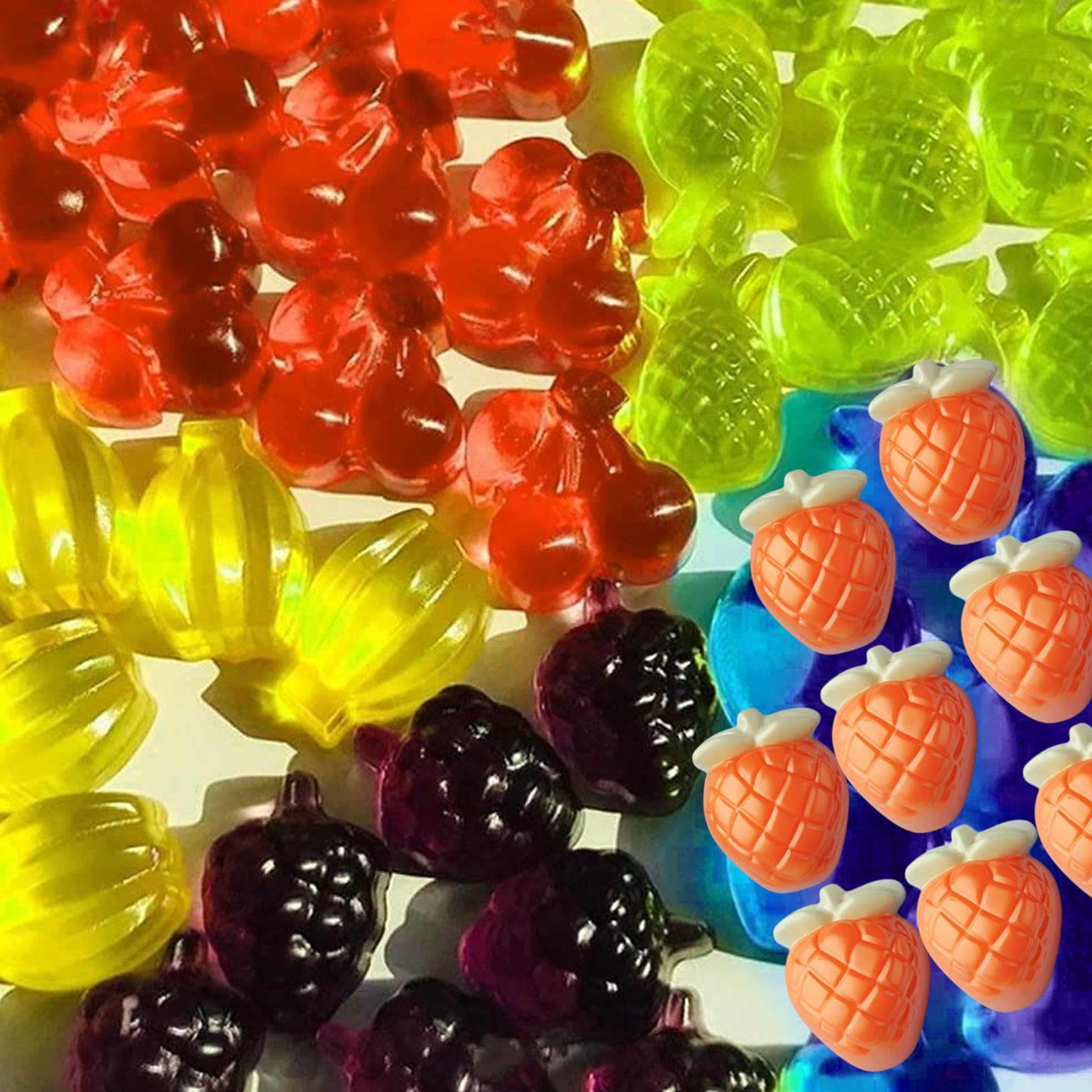 Palksky molde de silicona con forma de banana, merienda saludable