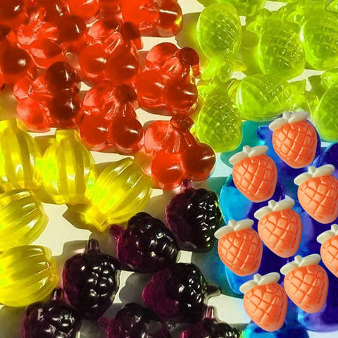 Palksky molde de silicona con forma de banana, merienda saludable