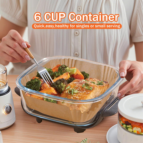 Palksky Ninja Crispi liner 6cup: ajuste preciso para contenedores de 6 tazas.