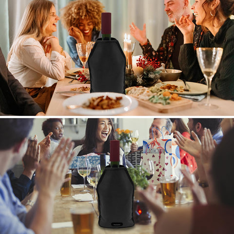 Regalo ideal de Pallesen para amantes del vino, siempre listo para servir.