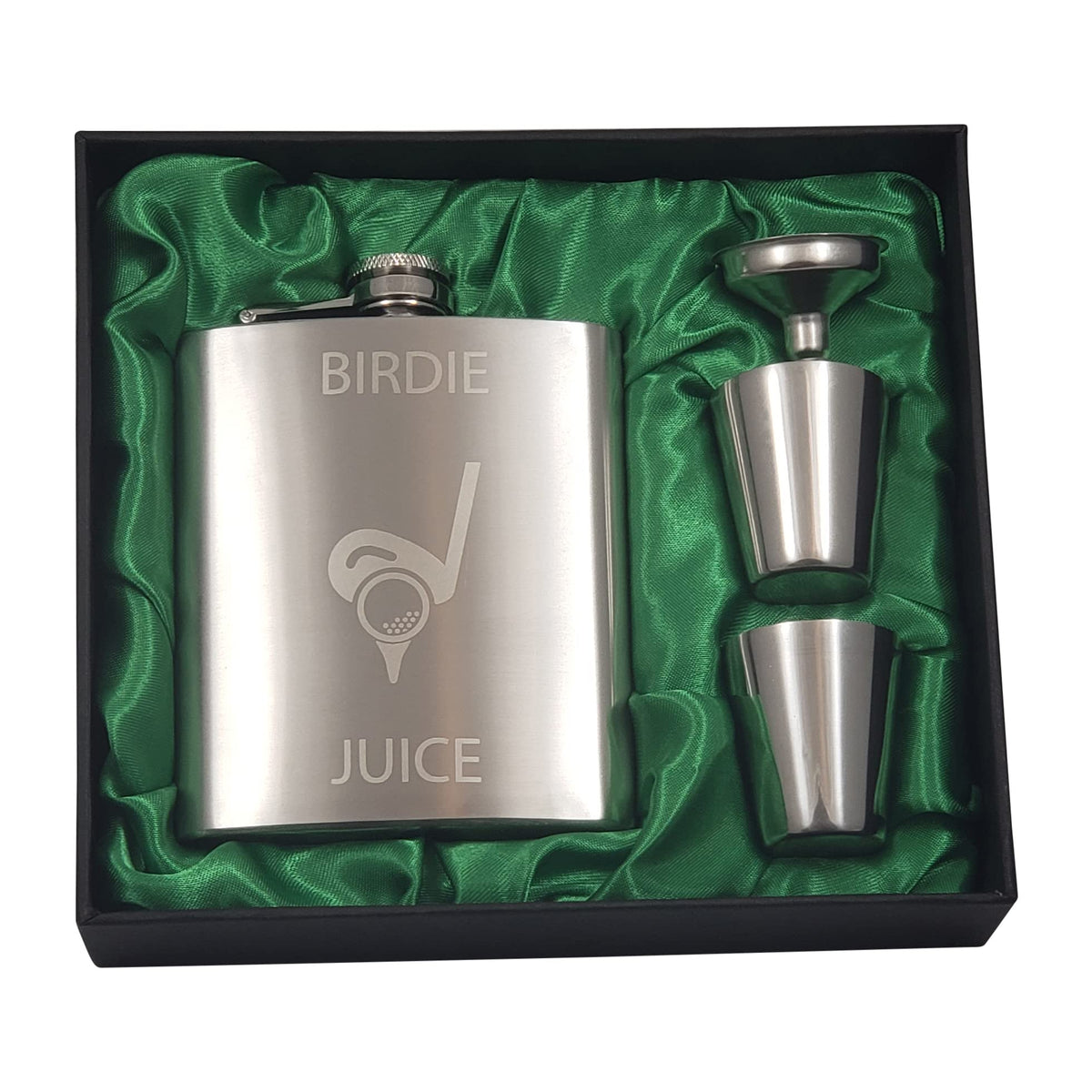 Palm City Birdie Juice, termo de 7 oz listo para llevar en el campo de golf.