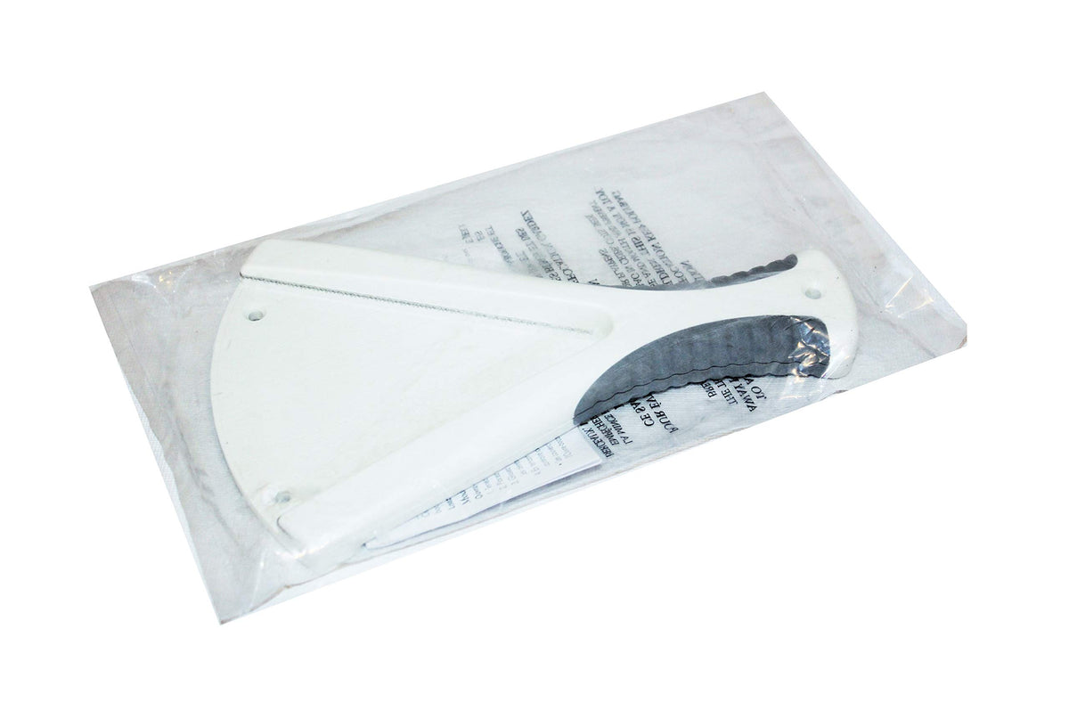 Pampered Chef abre tarros con mango suave para un agarre cómodo y seguro.