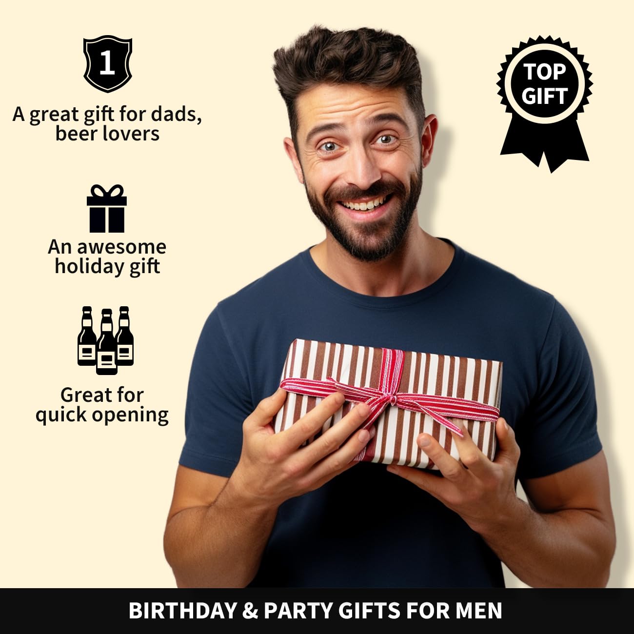 Regalo de broma Pandahero: abrebotellas divertido y funcional.