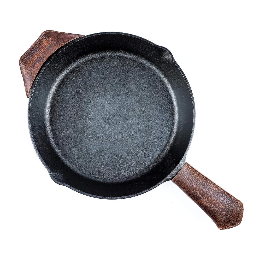 Pangrip cubremango hierro forjado cuero grueso: protege tus manos durante cocina y asados.