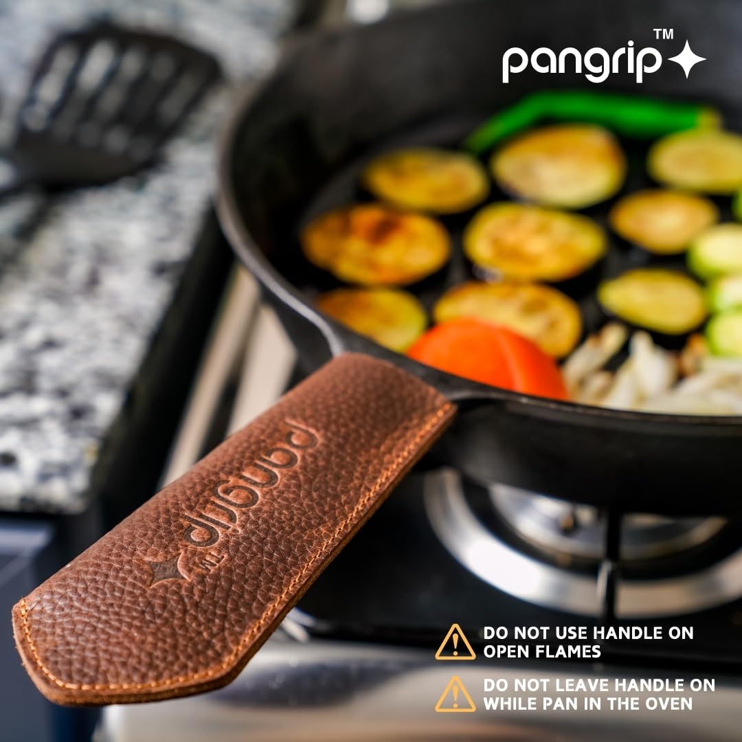 Pangrip cubremango cuero premium: cuero de alta calidad para durabilidad y estilo.