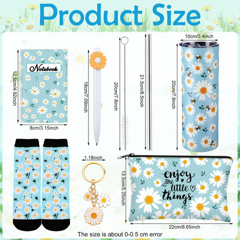 Panitay cuaderno daisy, perfecto para tomar notas diarias
