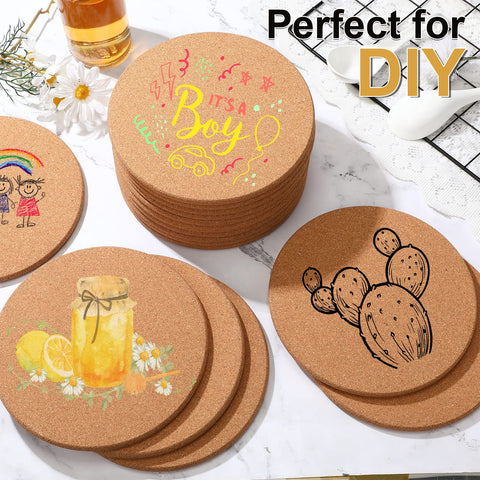 Panitay diseño liso de corcho para decorar y organizar.