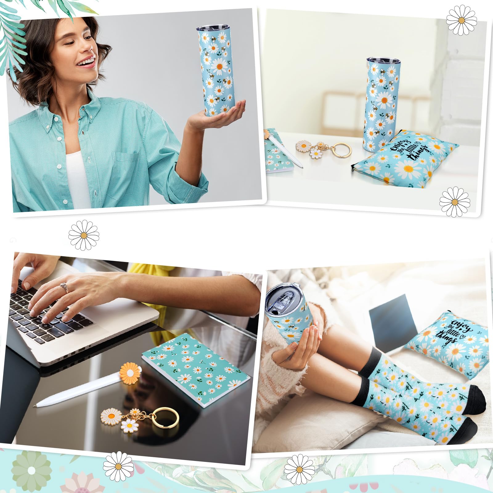 Panitay llavero daisy, diseño elegante para llaves