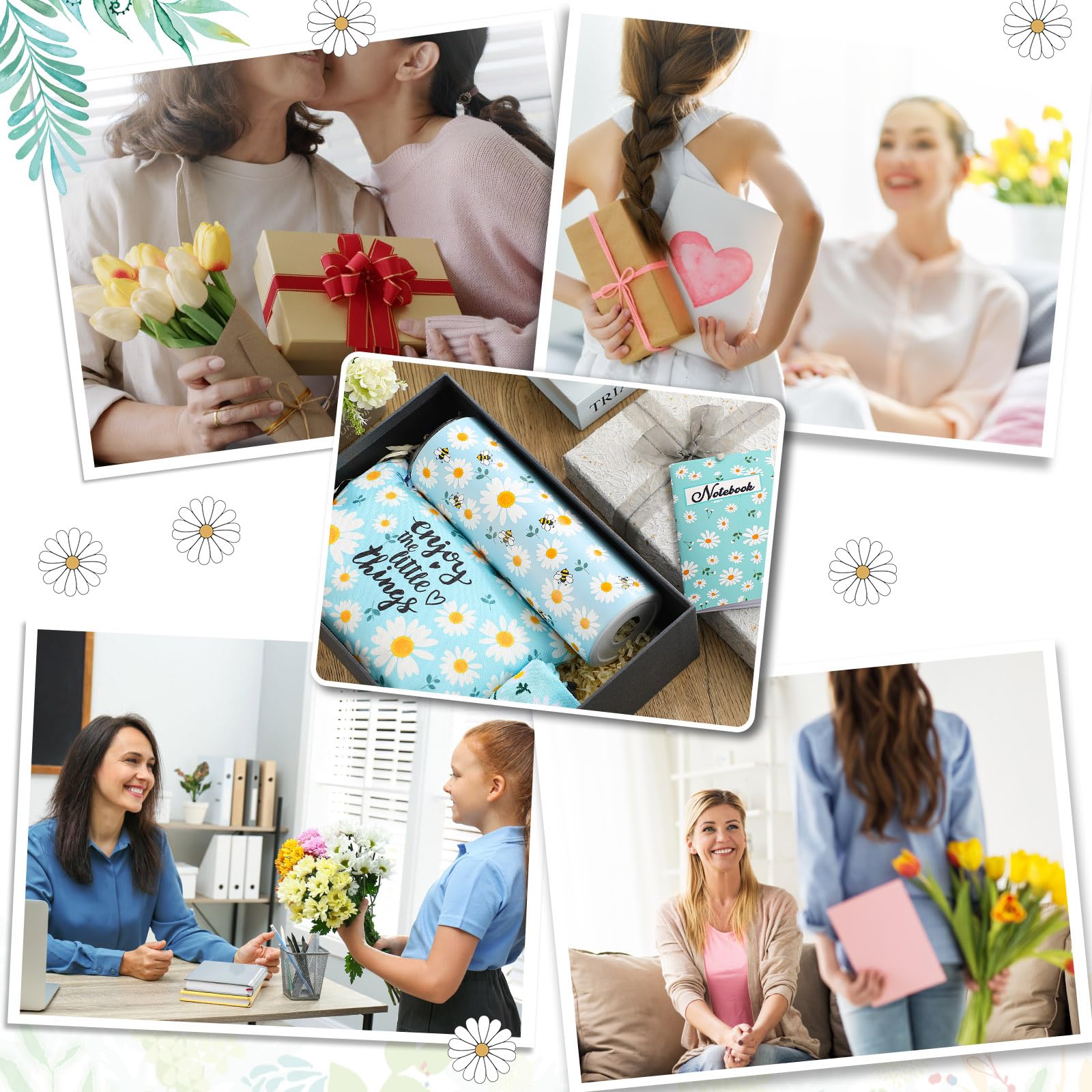 Panitay set regalo daisy completo, ideal para sorprender en cumpleaños