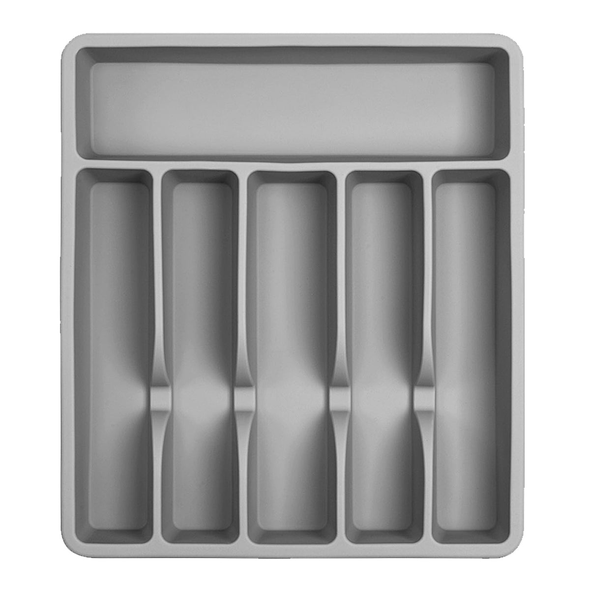 Pantrymade organizador de cajón para cubiertos con base antideslizante reduce deslizamientos