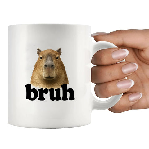 Panvola Capibara Bruh: regalo divertido para amantes de mascotas.