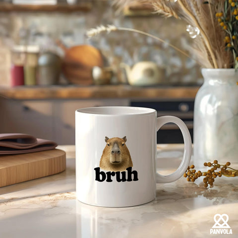 Panvola Capibara Bruh: uso con café, experiencia agradable al beber.