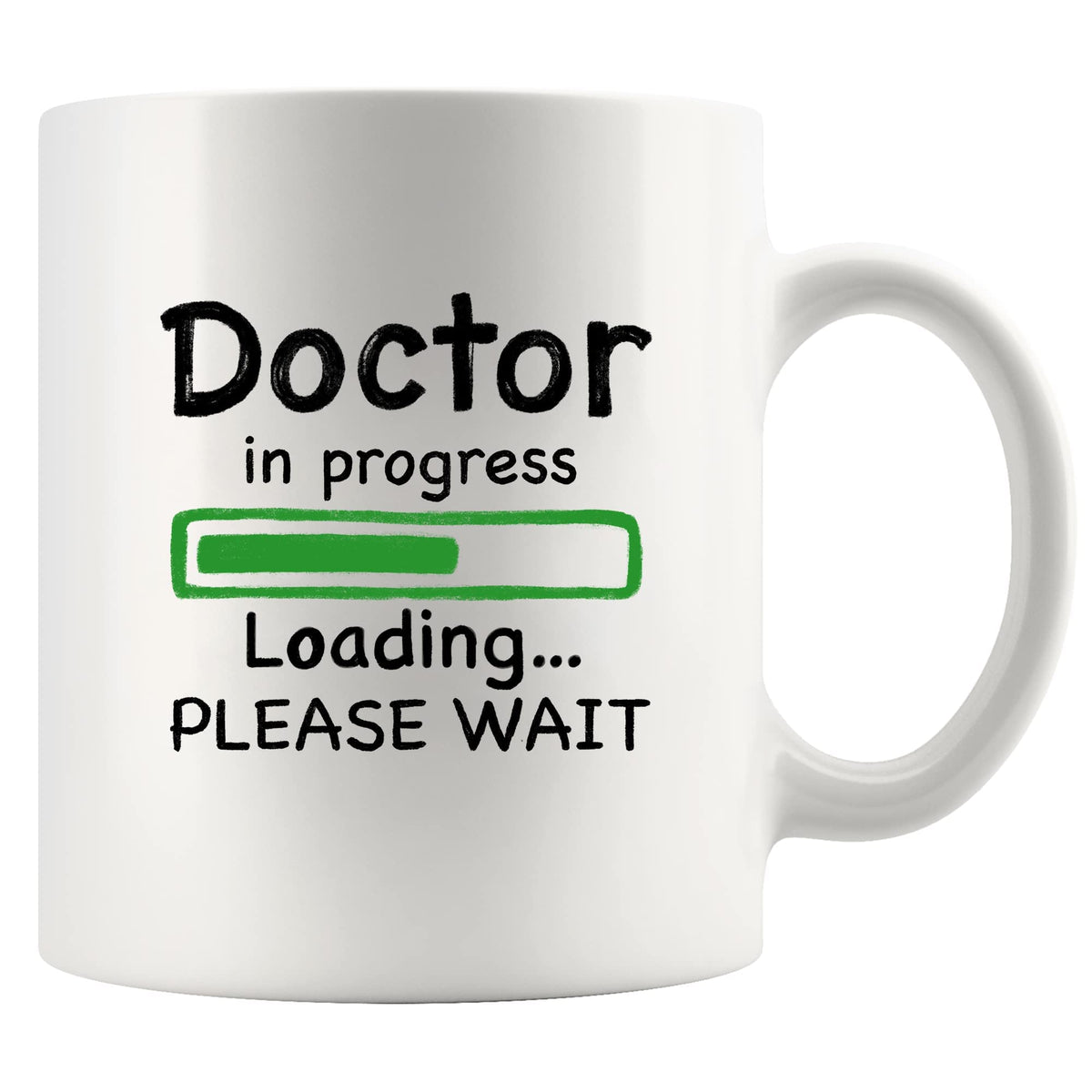 Panvola Doctor en Progreso: vista frontal de la taza 11 oz
