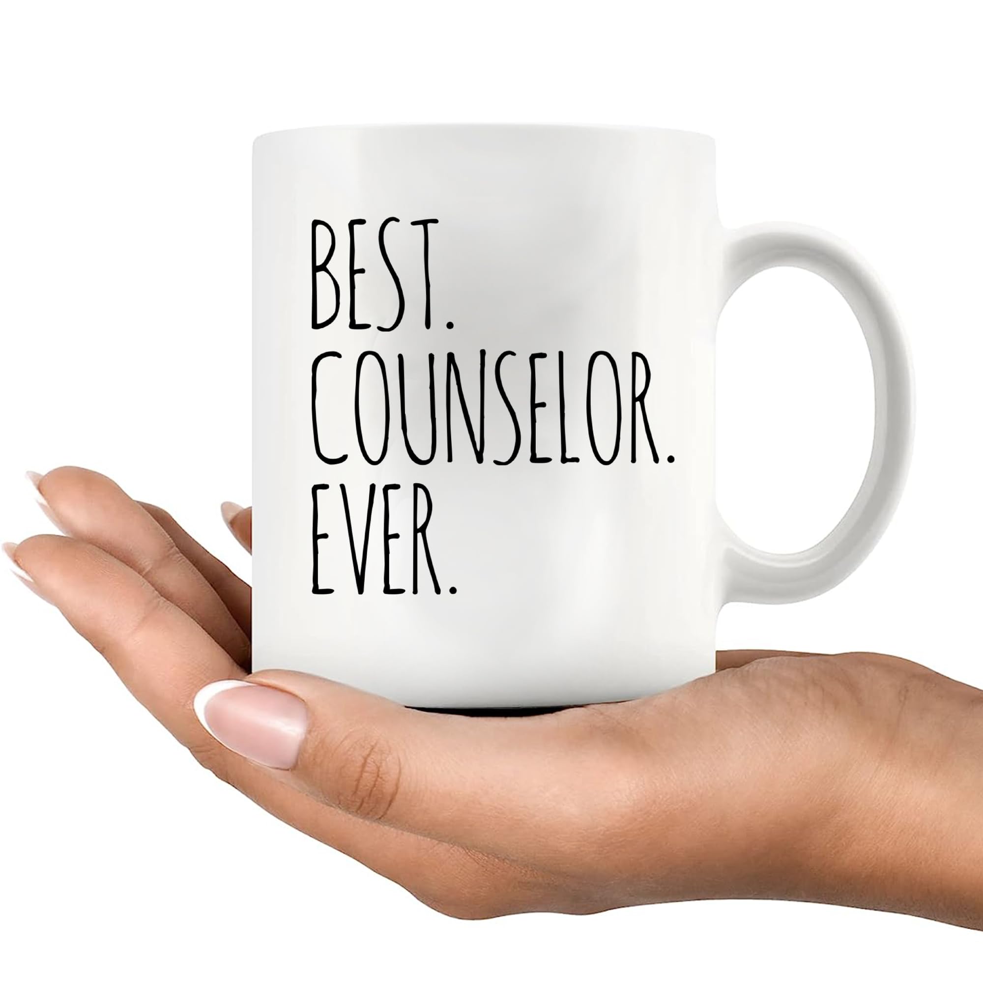 Taza Panvola Mejor Consejero de Todos, detalles de impresión duradera.