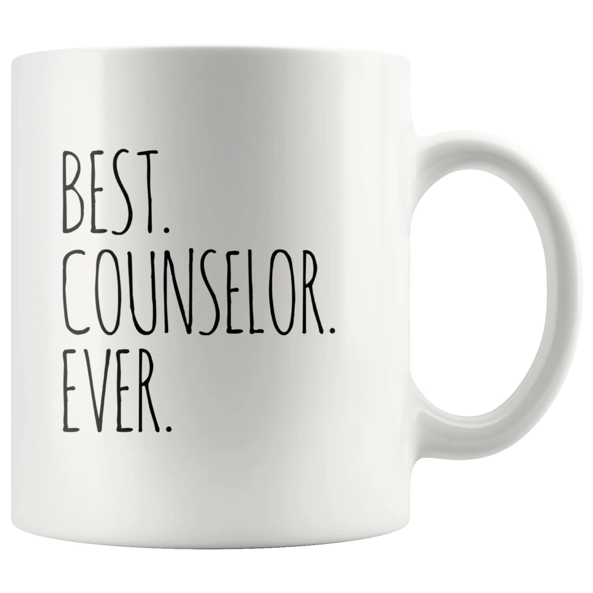 Taza Panvola Mejor Consejero de Todos, vista frontal, regalo ideal para docentes.