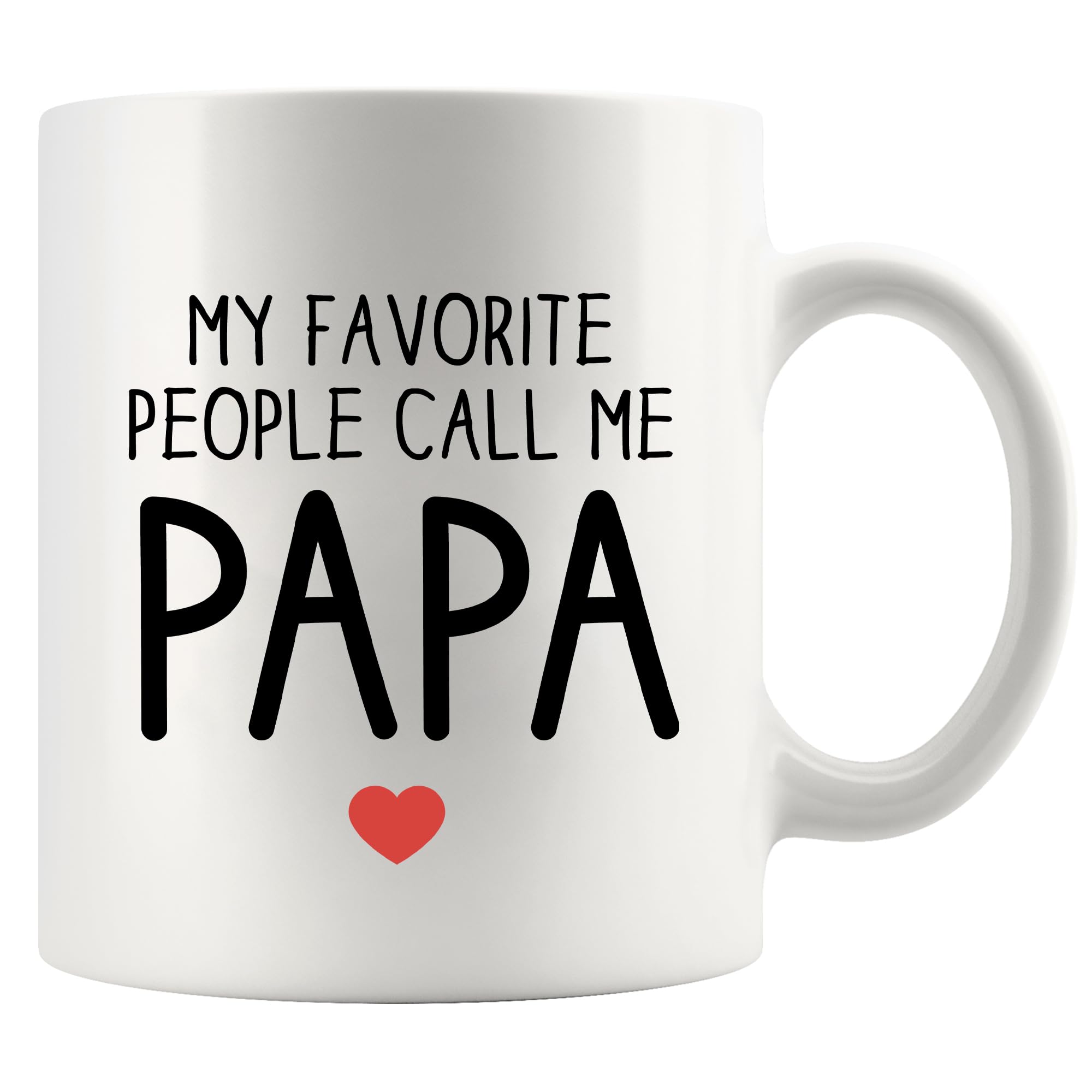 Taza Panvola Papa frontal para lucir su título favorito al despertar