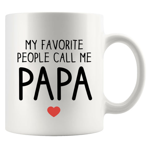 Taza Panvola Papa frontal para lucir su título favorito al despertar