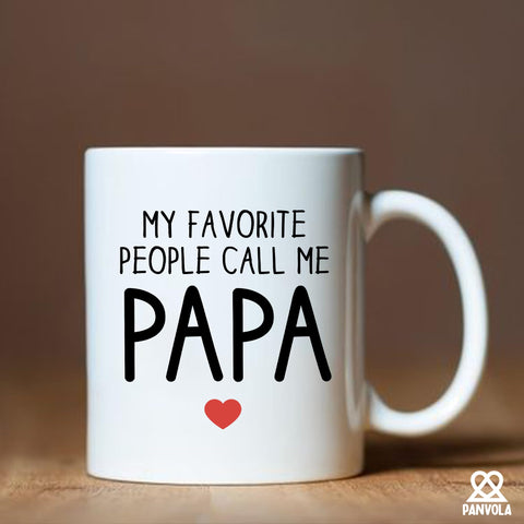 Taza Panvola Papa apta para microondas para recalentarla fácilmente