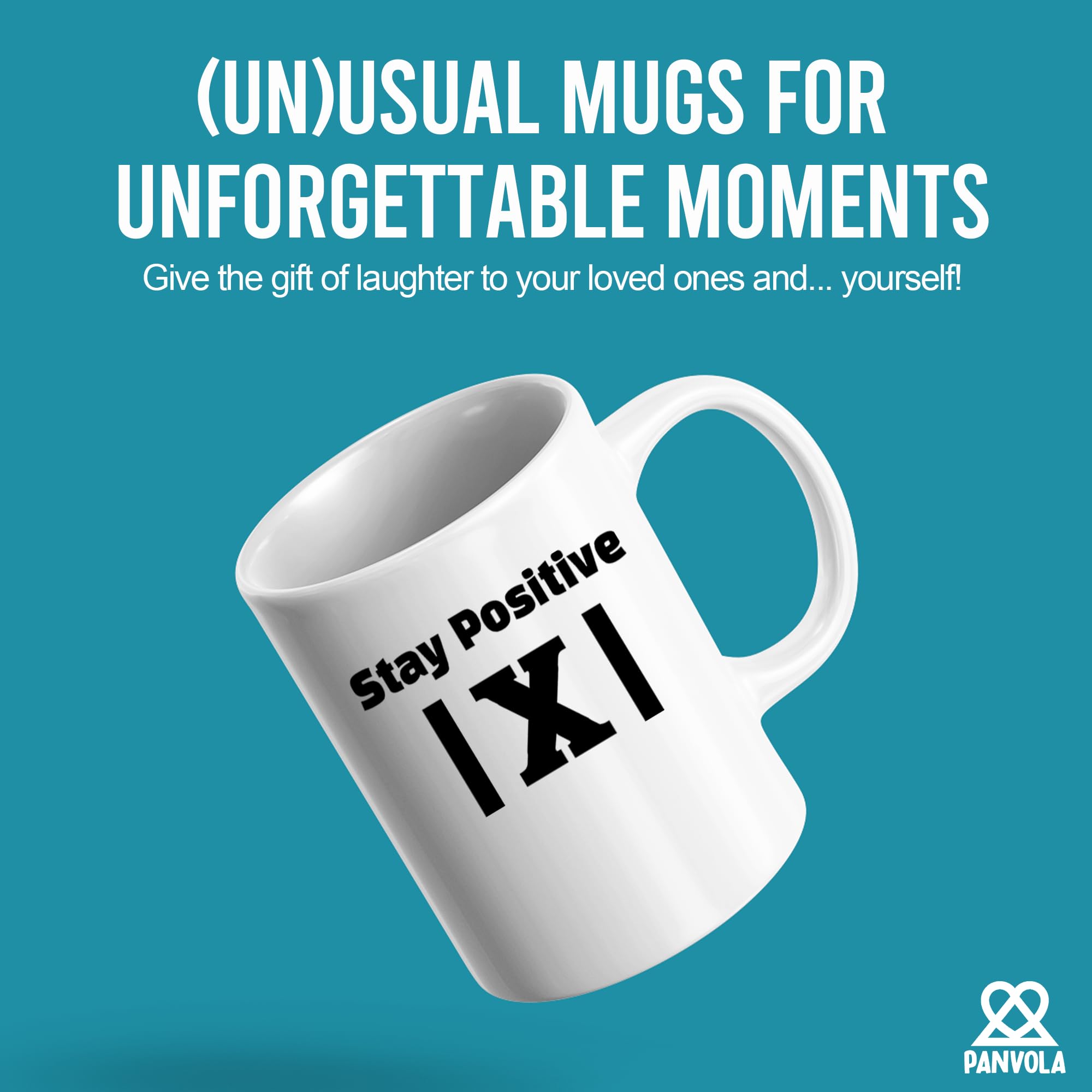 Taza Panvola regalo para profesor de matemáticas con frase divertida.