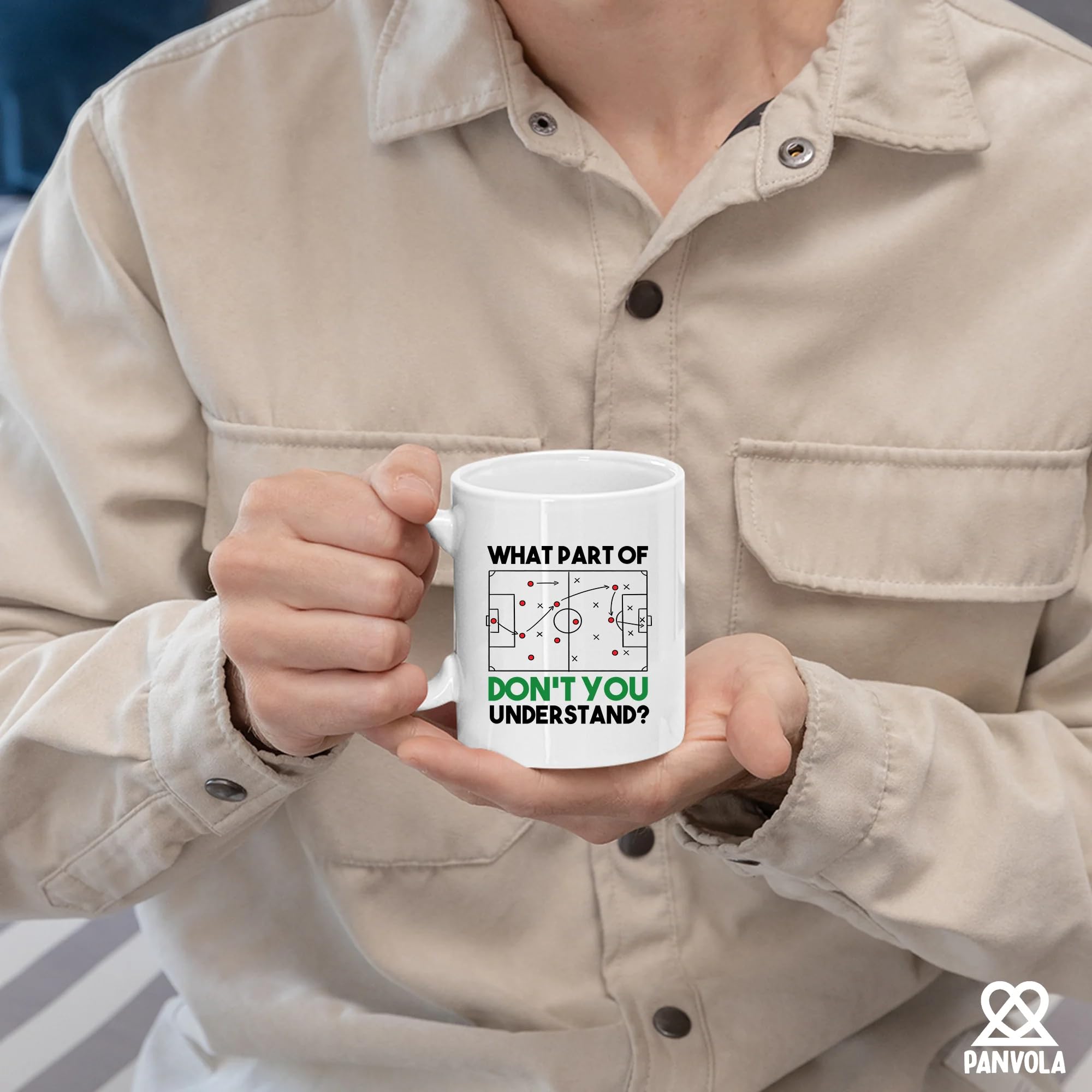 Taza Panvola cerámica 11oz uso versátil en casa o trabajo, regalo práctico