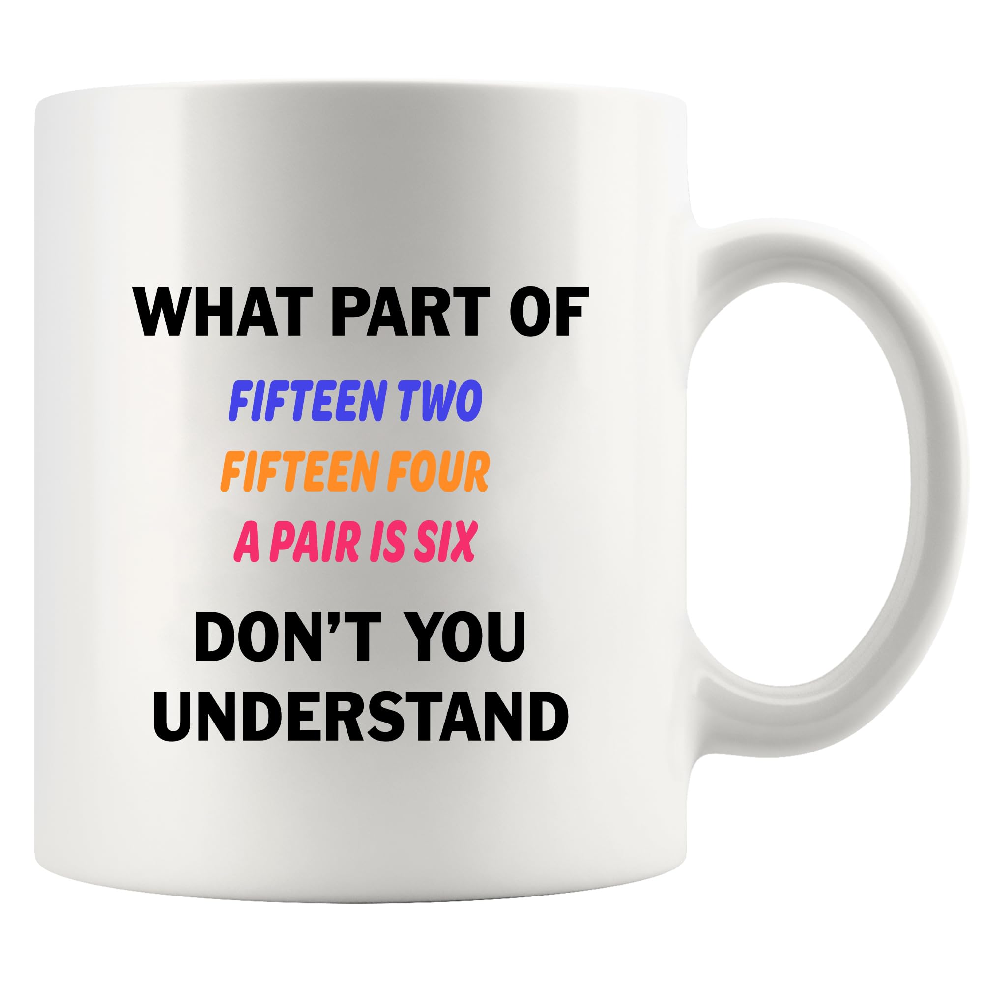 Taza Panvola de cerámica 11oz con mensaje de cribbage, ideal para reuniones y café.