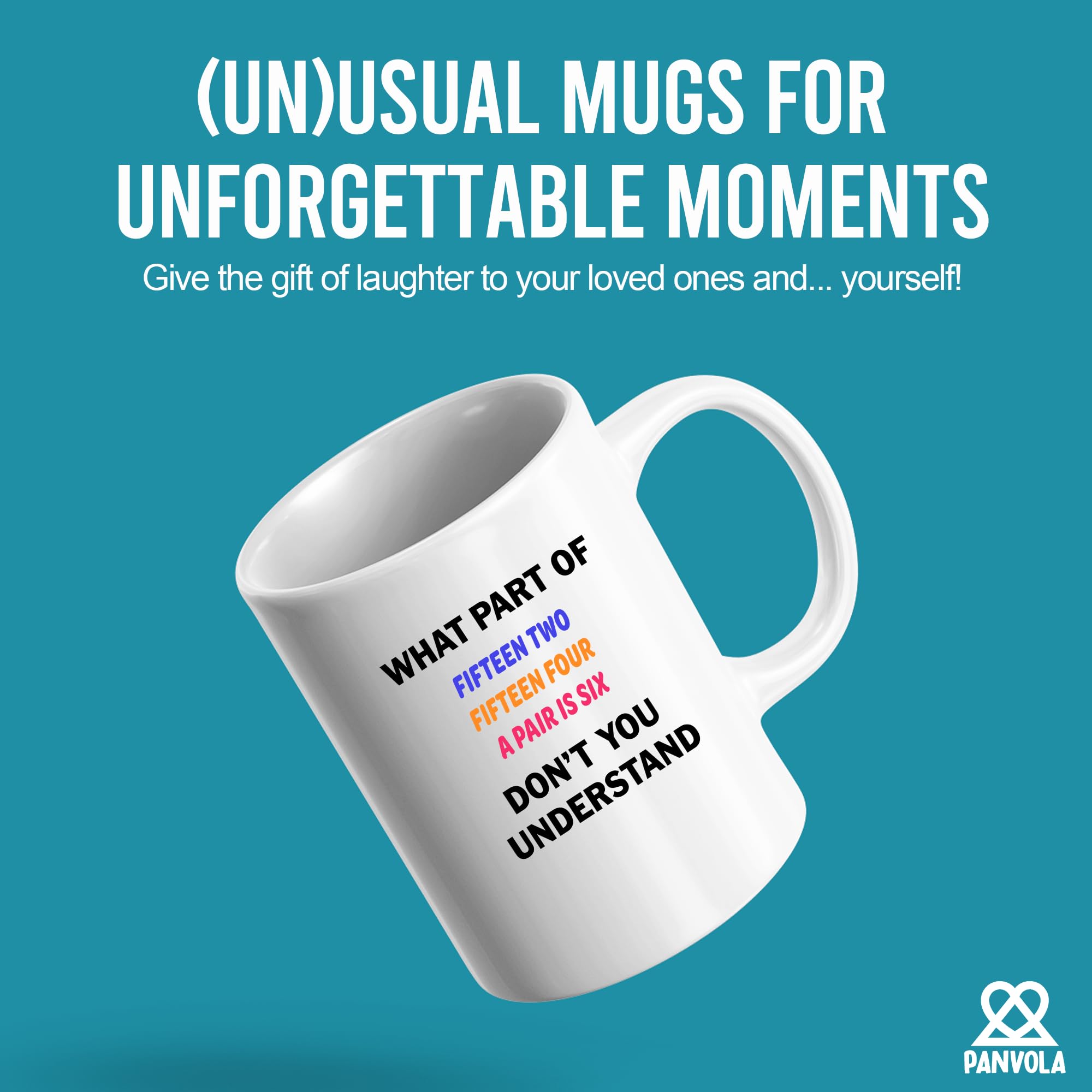Panvola taza cerámica 11oz con diseño atractivo para uso diario.
