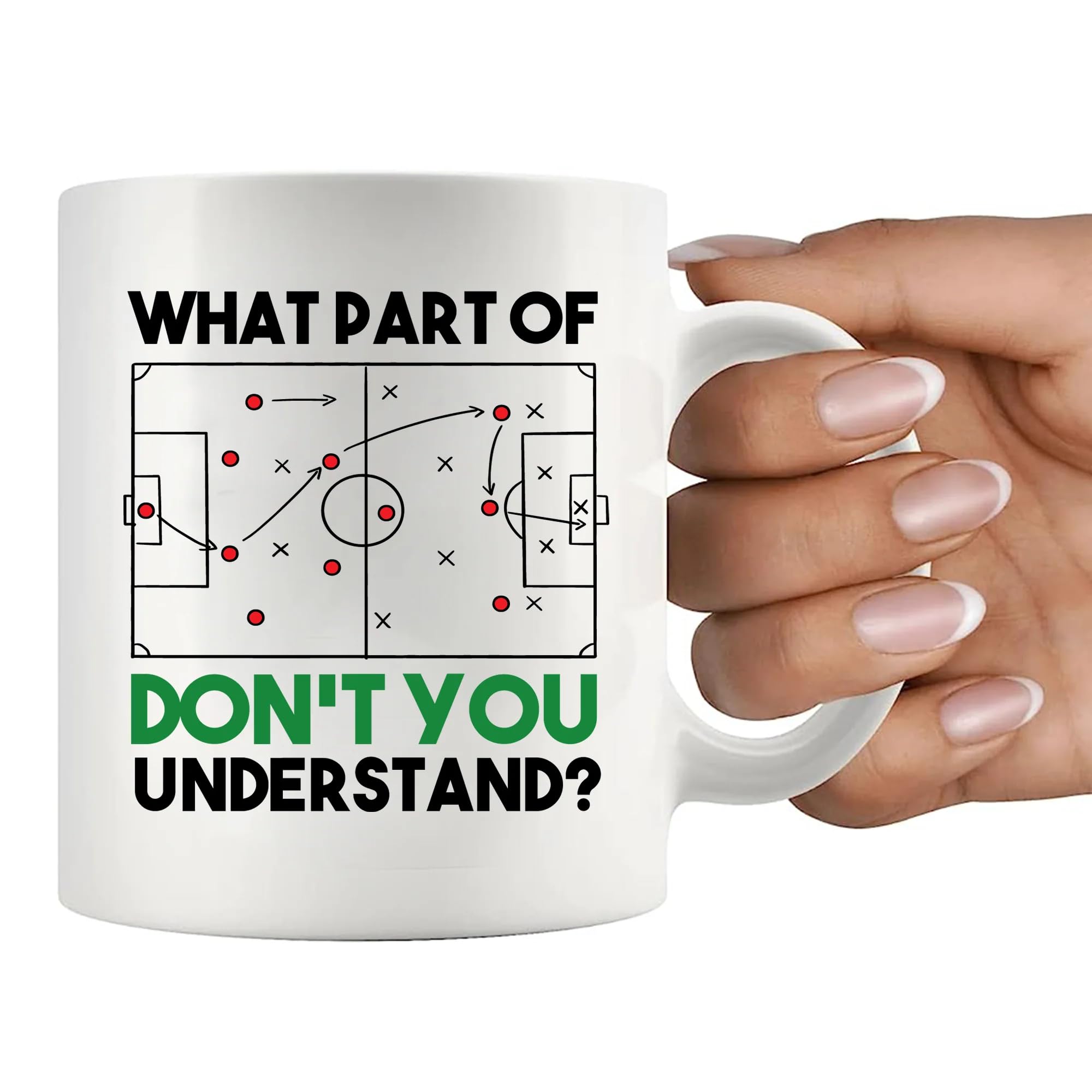 Taza Panvola cerámica 11oz frase divertida para motivar el día a día