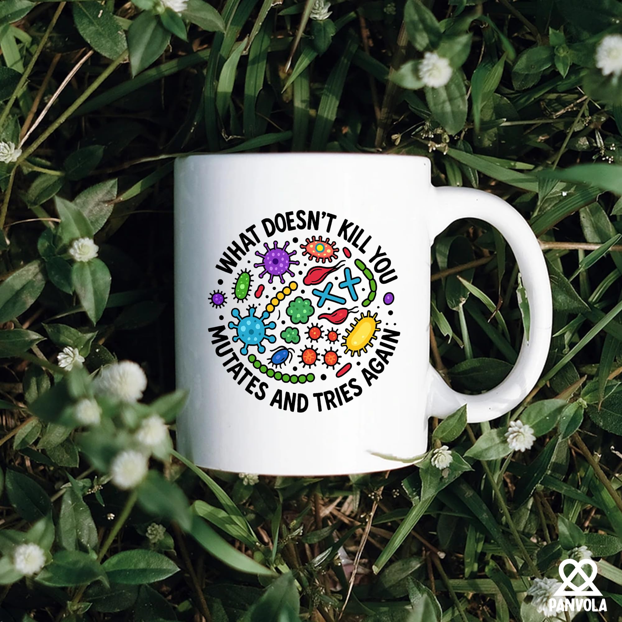 Apto para lavavajillas y microondas con la taza Panvola.