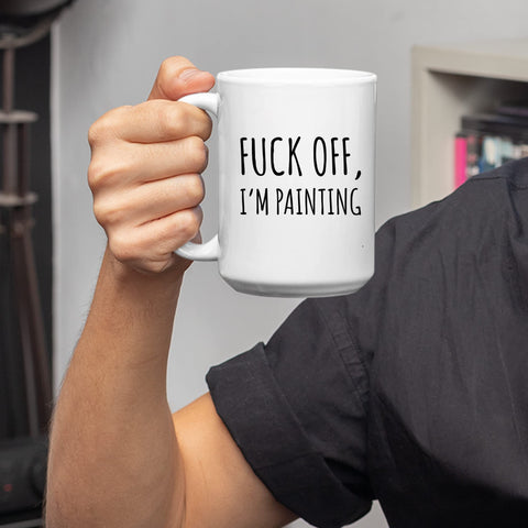 Panvola, taza cerámica con impresión en doble cara, ideal para artistas.