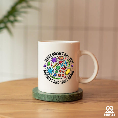 Regalo perfecto Panvola para amantes de la ciencia y microbiología.