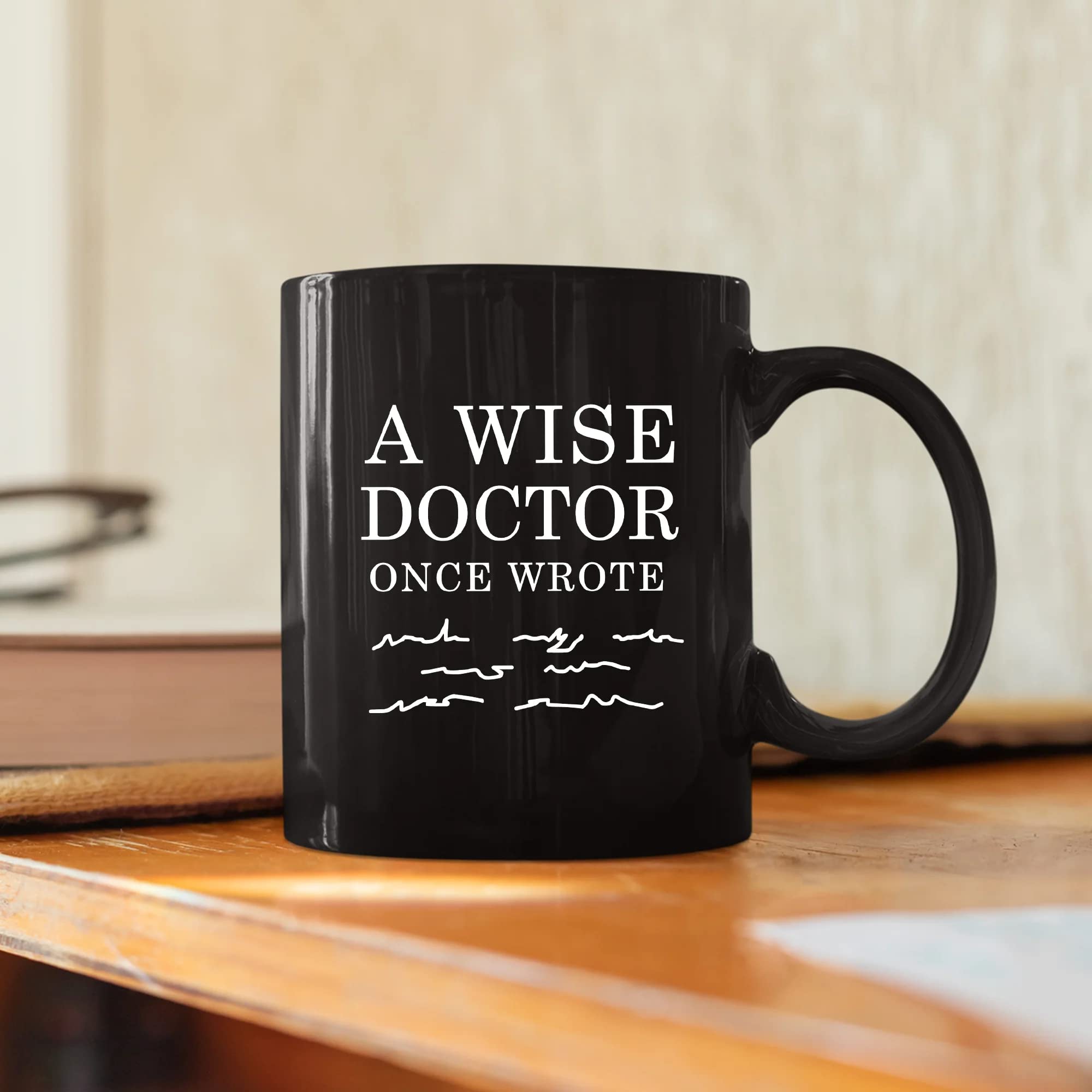 Taza Panvola como regalo para médico graduado o estudiante de medicina.