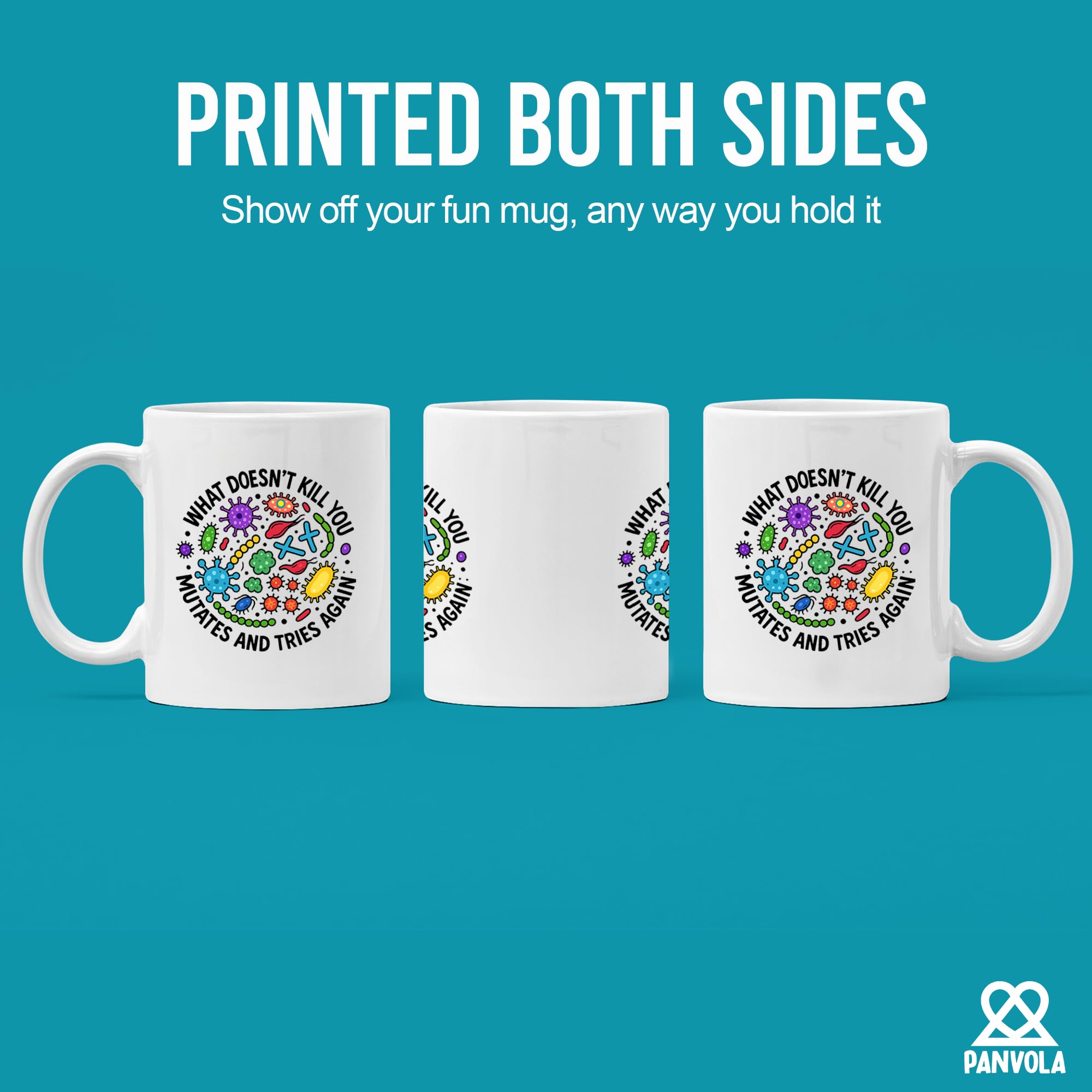 Uso de la taza Panvola en oficina para café o té.