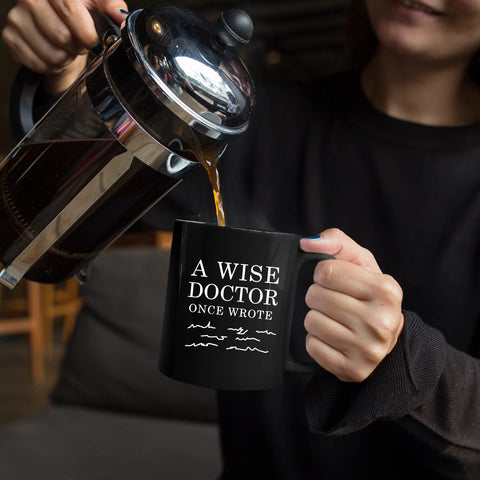 Taza Panvola adecuada para escritorio, regalo práctico para el equipo médico.