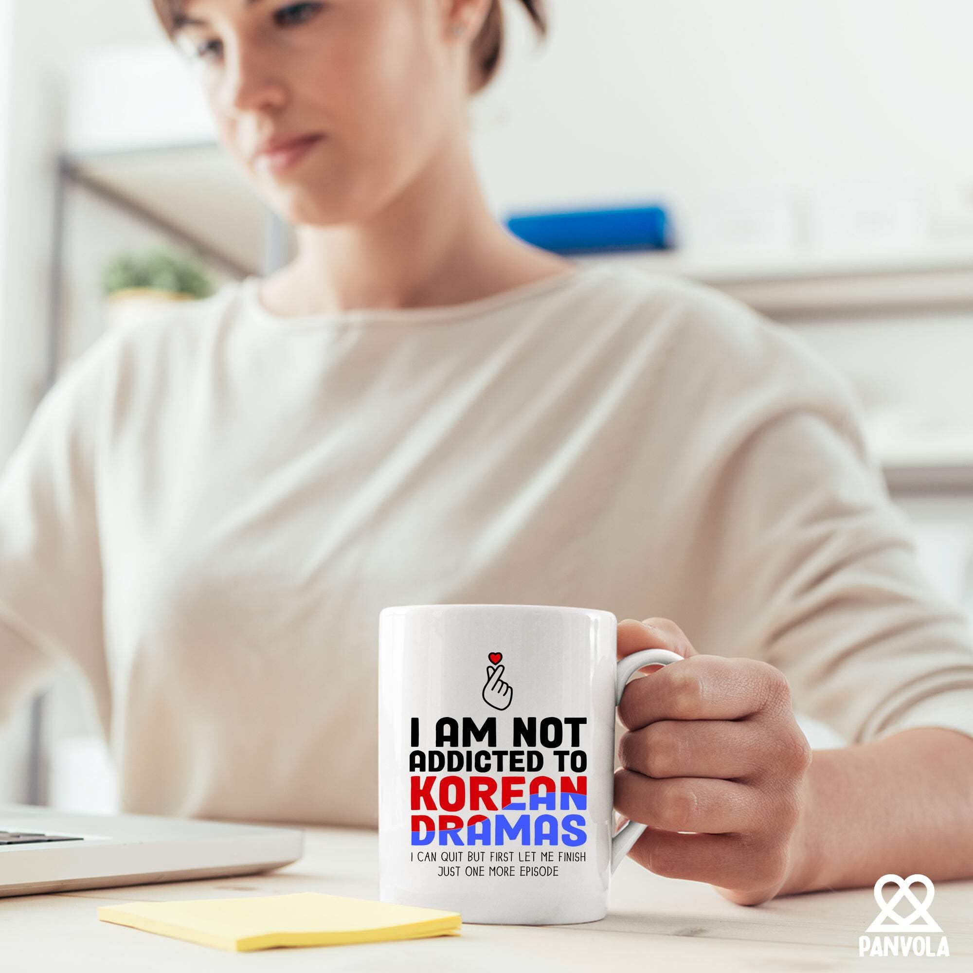 Panvola taza apta para lavavajillas y microondas, ahorra tiempo en limpieza y recalentado.