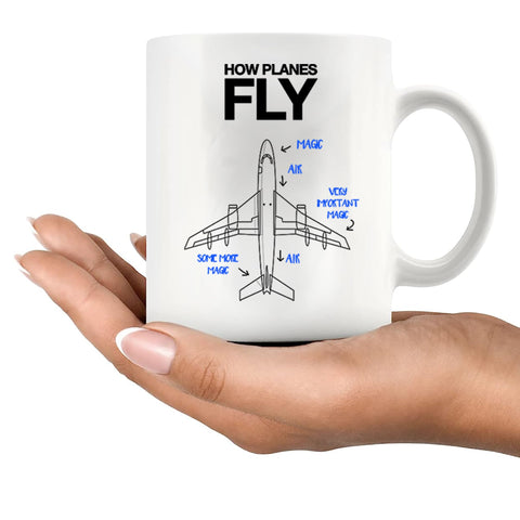Taza Panvola regalo de graduación para entusiastas de la aeronáutica