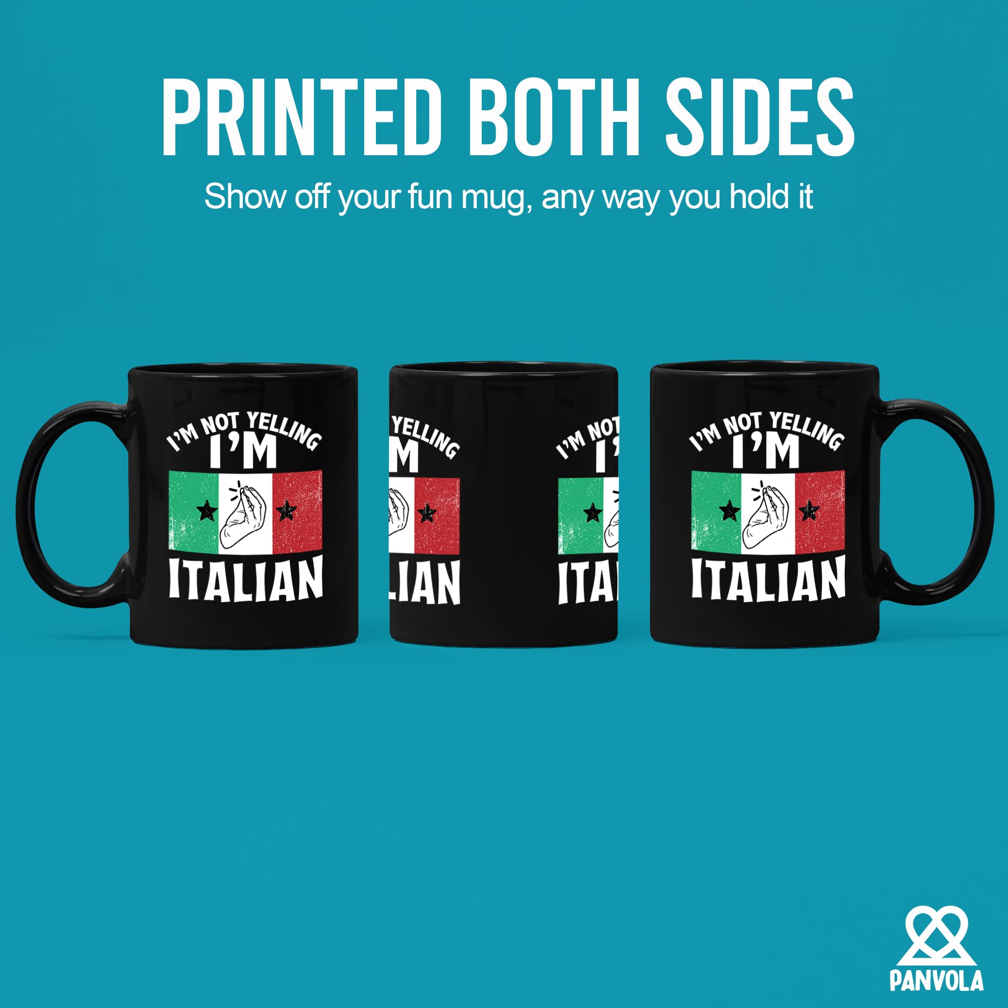 Taza Panvola regalo italiano, ideal para cumpleaños o Navidad