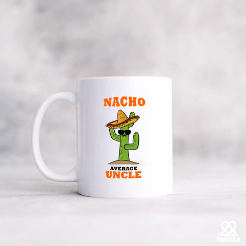 Taza Panvola regalo tio gracioso, perfecto para fiestas y celebraciones familiares.