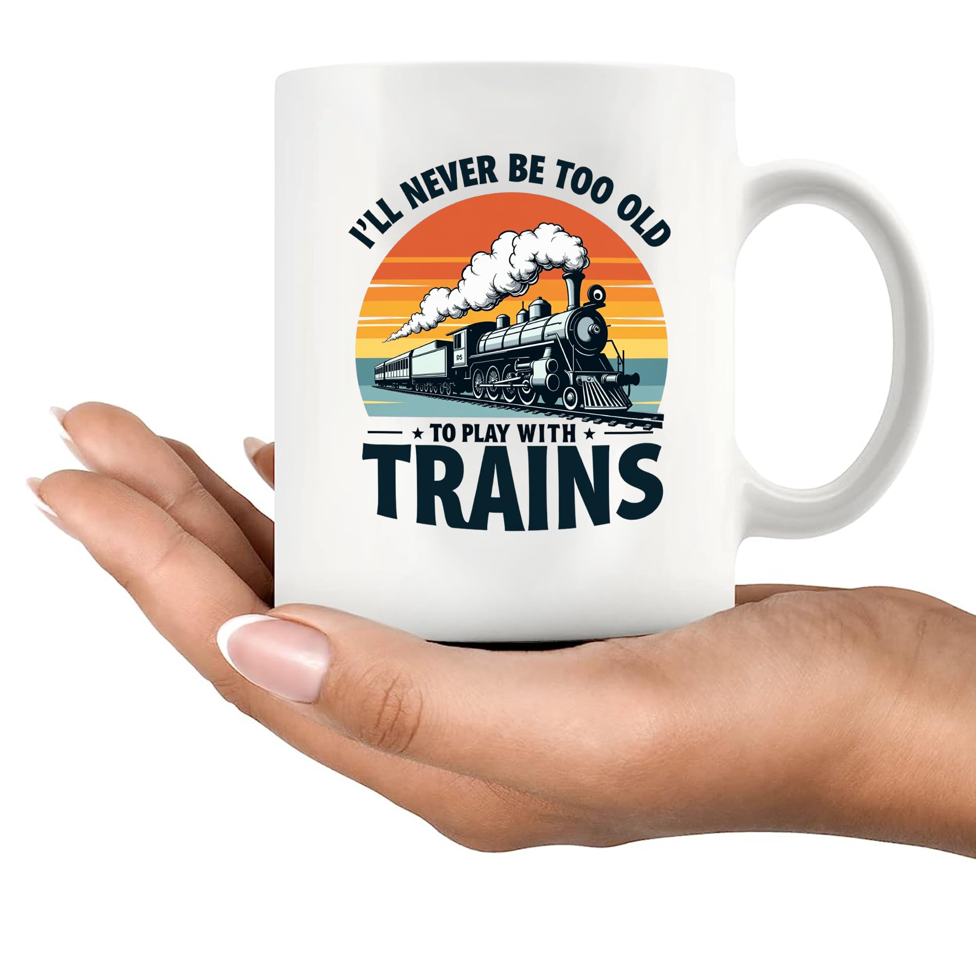 Panvola taza trenes, acabado brillante, realza cada sorbo.
