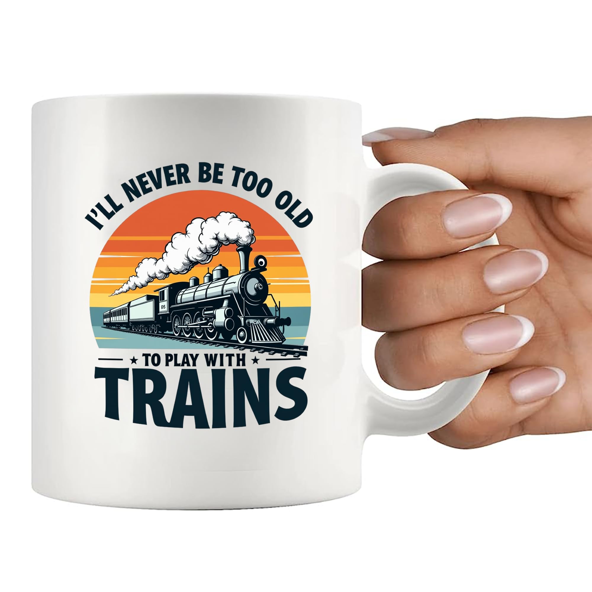 Panvola taza trenes, lavavajillas seguro, fácil de limpiar.
