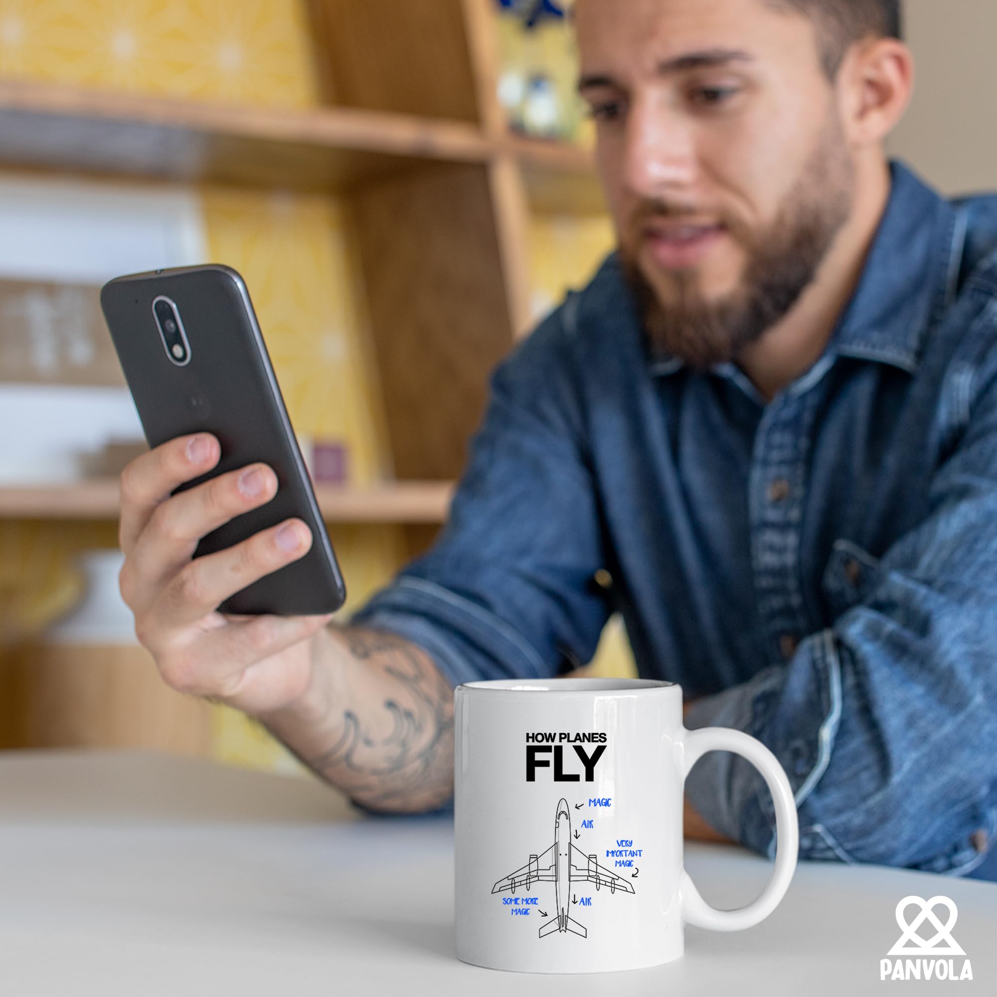 Taza Panvola para escritorio: organiza bolígrafos