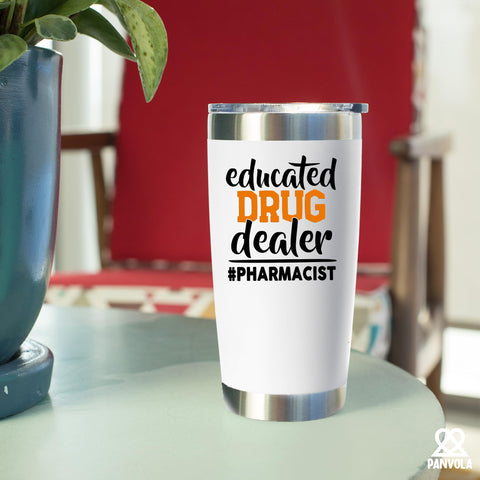 Panvola tumbler con doble aislamiento para bebidas más tiempo fría o caliente.