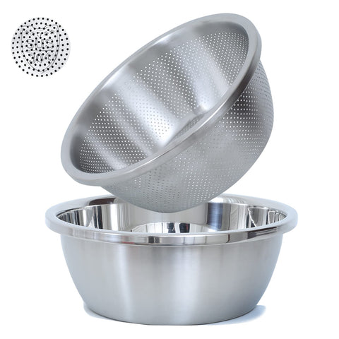 Paoli colador microporoso 304 con drenaje rápido para verduras y arroz.