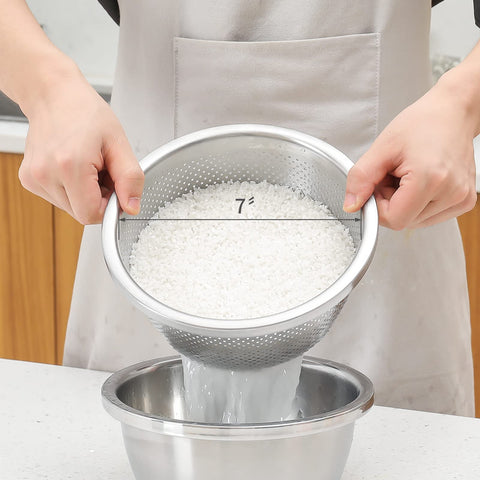 Paoli colador para pasta con drenaje cómodo durante la cocción