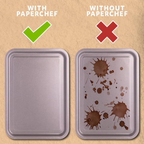 PaperChef capsulas no blanqueadas, opción sostenible para postres.