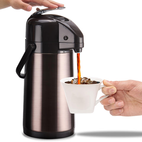 PARACITY Airpot con doble bomba para un vertido rápido en fiestas.