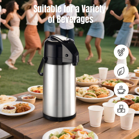 PARACITY airpot capacidad 2,5 litros conserva aroma y sabor.