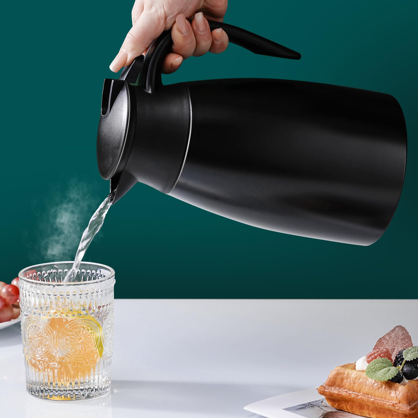 PARACITY jarra de 51 oz para servicio continuo sin rellenar