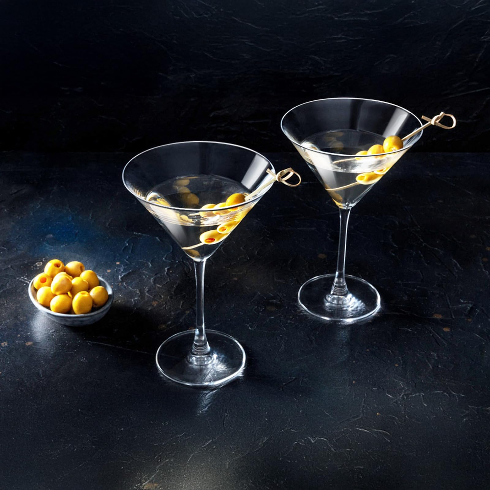 PARACITY copa martini diseño artesanal, ligero y resistente para uso diario.