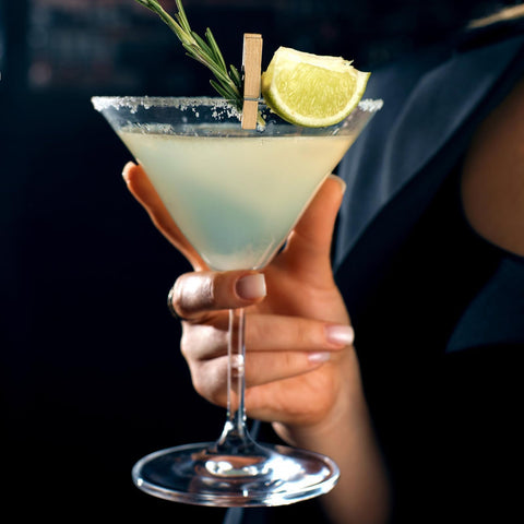 PARACITY copa martini brillo cristal: tallo elegante y acabado duradero.