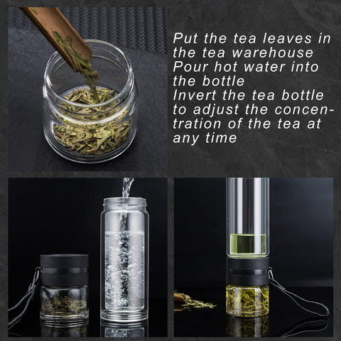 PARACITY infusor de té de acero inoxidable para infusiones limpias